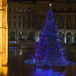 The “Nation’s Christmas Tree” Erected in Front of the Parliament