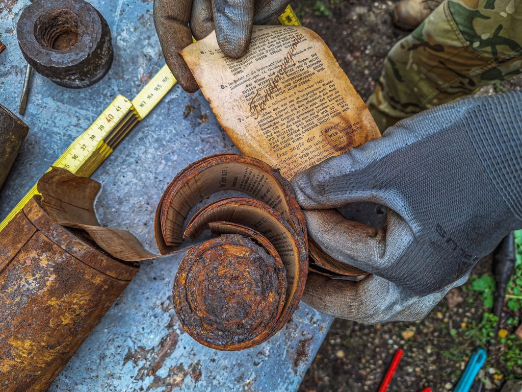 Rare World War II Relic: Soviet-Era Propaganda Grenade Unearthed post's picture