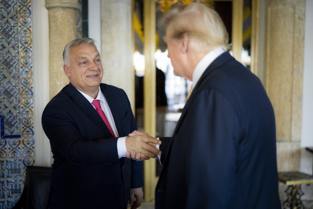 “The future has begun:” Prime Minister Orbán Meets with Donald Trump post's picture