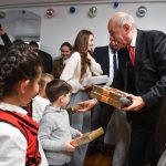 President Brings Gifts to Children’s Home in Transylvania