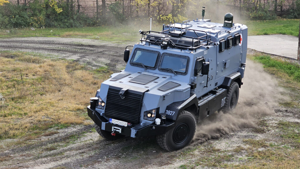 Self-driving Armored Vehicle Developed at Hungarian University