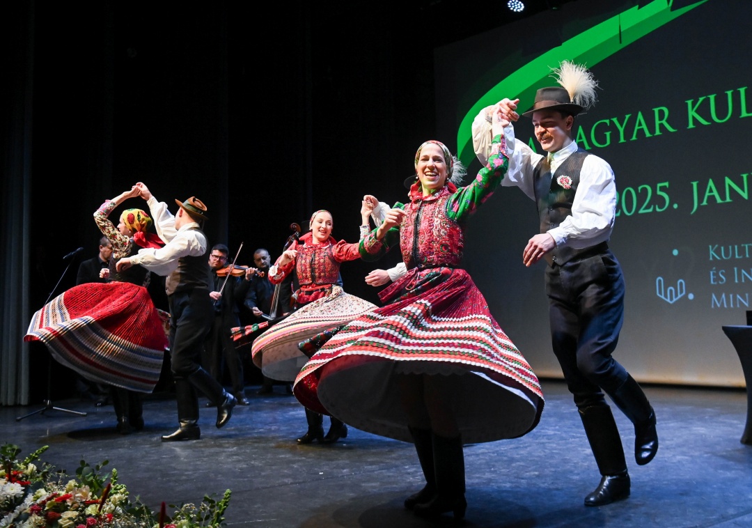 Hungarian Folk Dancers Take the Stage in Beijing