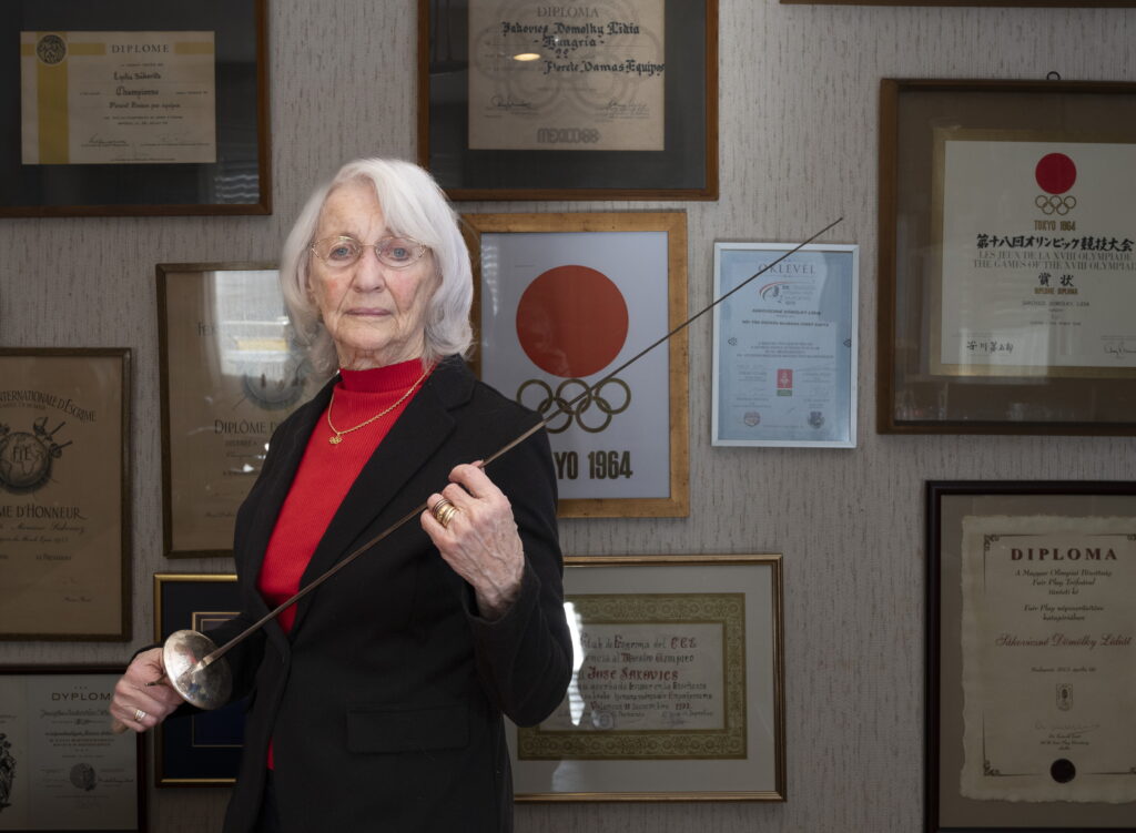 Olympic Champion Fencer Lídia Dömölky Becomes Athlete of the Nation post's picture