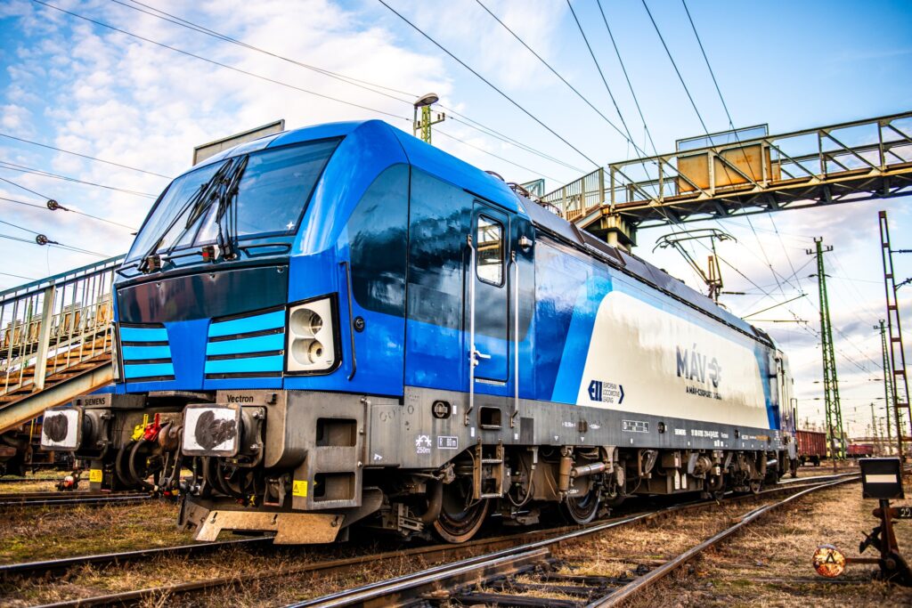 First Vectron Electric Locomotive Starts Its Journey