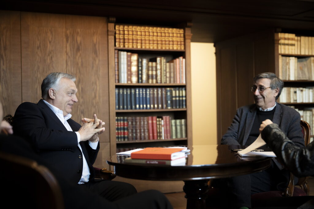 Viktor Orbán Meets French Author Emmanuel Todd post's picture