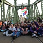 Bridge Blocking: Color Revolution in Budapest off to a Shaky Start