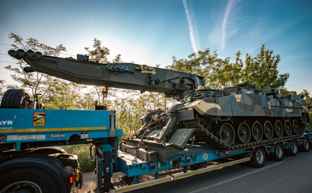 Defense Forces Receive First Leguan 2 Armored Vehicle post's picture