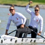 Shower of Medals at Canoe-Kayak World Cup in Szeged
