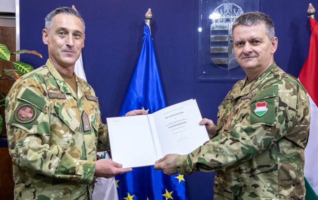 Hungarian Military Doctor Appointed Chief Medical Officer of NATO Operational Command post's picture