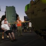 Strength Athlete Pulls 45-Ton Lynx Combat Vehicle with His Teeth