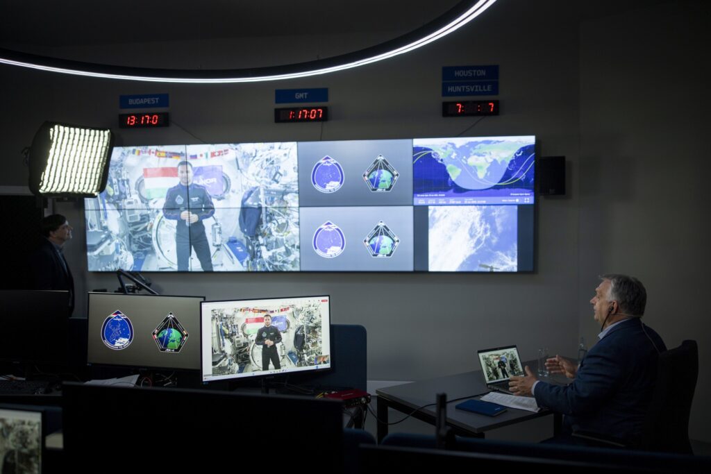 Viktor Orbán Calls the ISS: Prime Minister Speaks with Astronaut Tibor Kapu post's picture