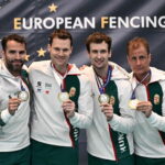 Men’s Sabre Team Defends Title at the European Championships