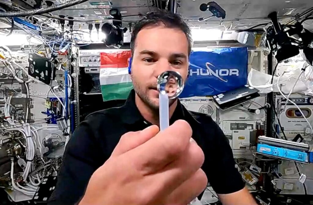 Tibor Kapu Begins Pioneering Experiments aboard the International Space Station post's picture