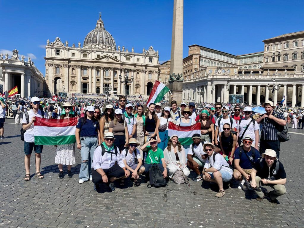Over 1,500 Hungarian Pilgrims at the Jubilee of Youth