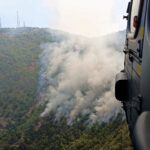 Helicopters Return Home after Successful Firefighting Operation in Albania