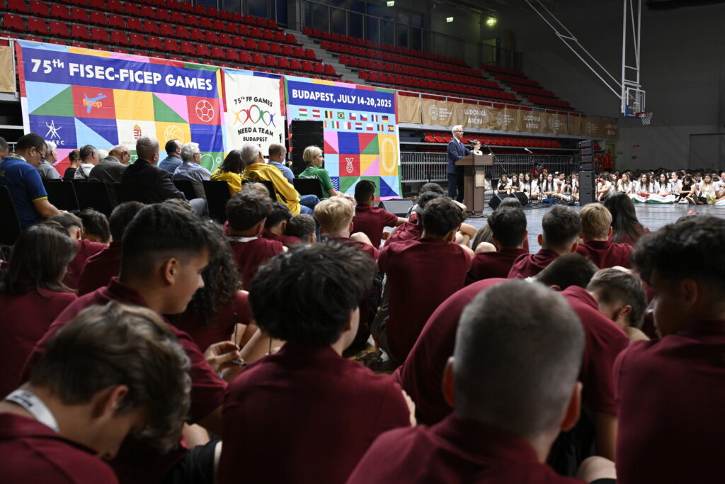 International Sports Competition for Catholic Schools Kicks Off in Budapest